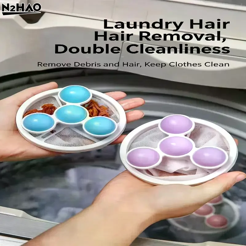 Washing Machine Reusable Dirt Collection Bag Filter Bags Lint Hair Catcher Pet Hair Remove Clothes Cleaning Tools Laundry Ball