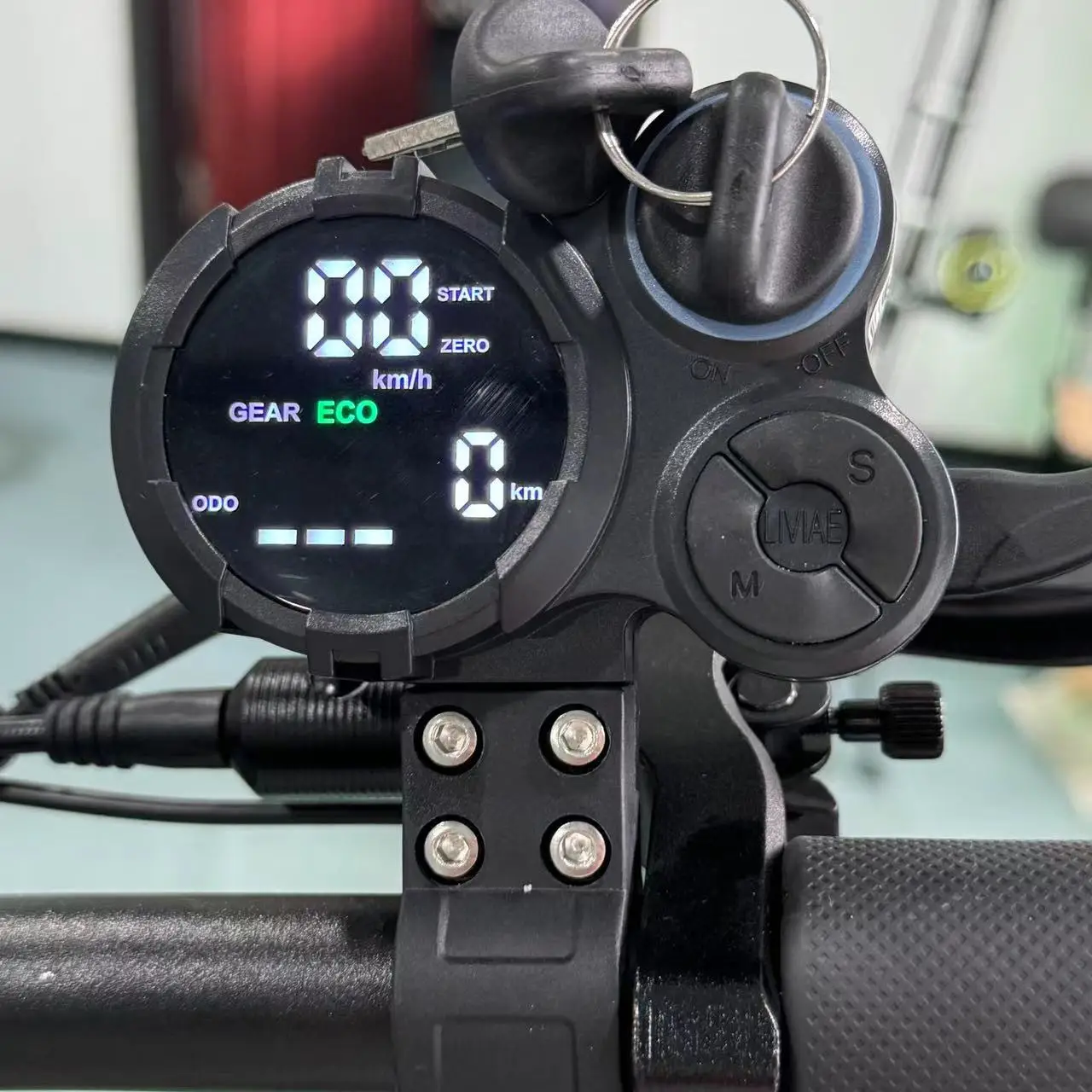 

Hot SalesLIVIAE 52V 60V 72V Electric Scooter Parts Voltage Key Switch LCD Display Finger Throttle Accelerator for LIVIAE Co