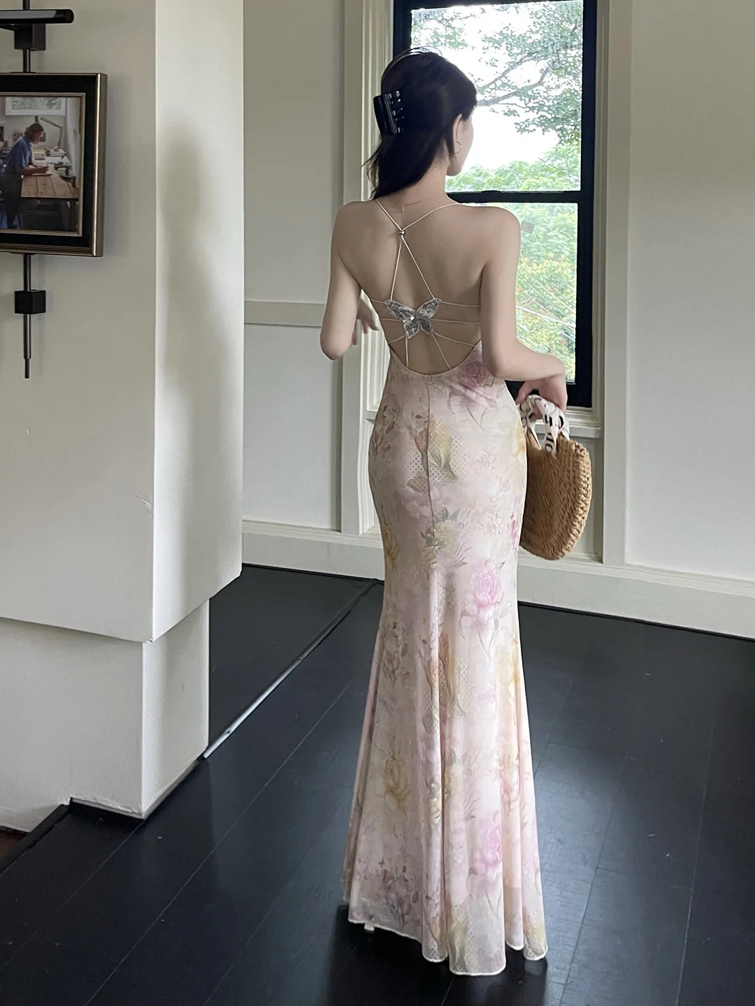 T-shirt Sexy imprimé Floral pour femmes, robe à bretelles taille moyenne, Collection d'été Ciwalk, sans marque enregistrée