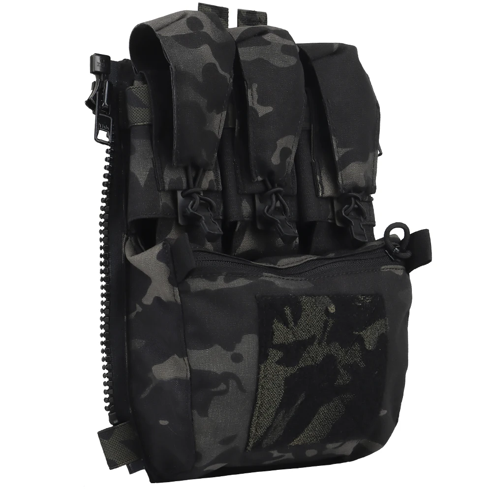 V5 FCPC Taktische Weste Backplate Ergänzung Unterpaket Airsoft Triple Magazin Taschen Jagd Weste Platte Träger Zubehör – Detail 16