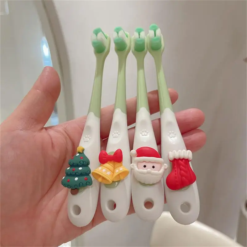 

Children's Toothbrush Not Moldy Soft Don't Hurt Your Teeth Geeth Guard Clean Anti-slip Handle Durable Children's Toothbrush