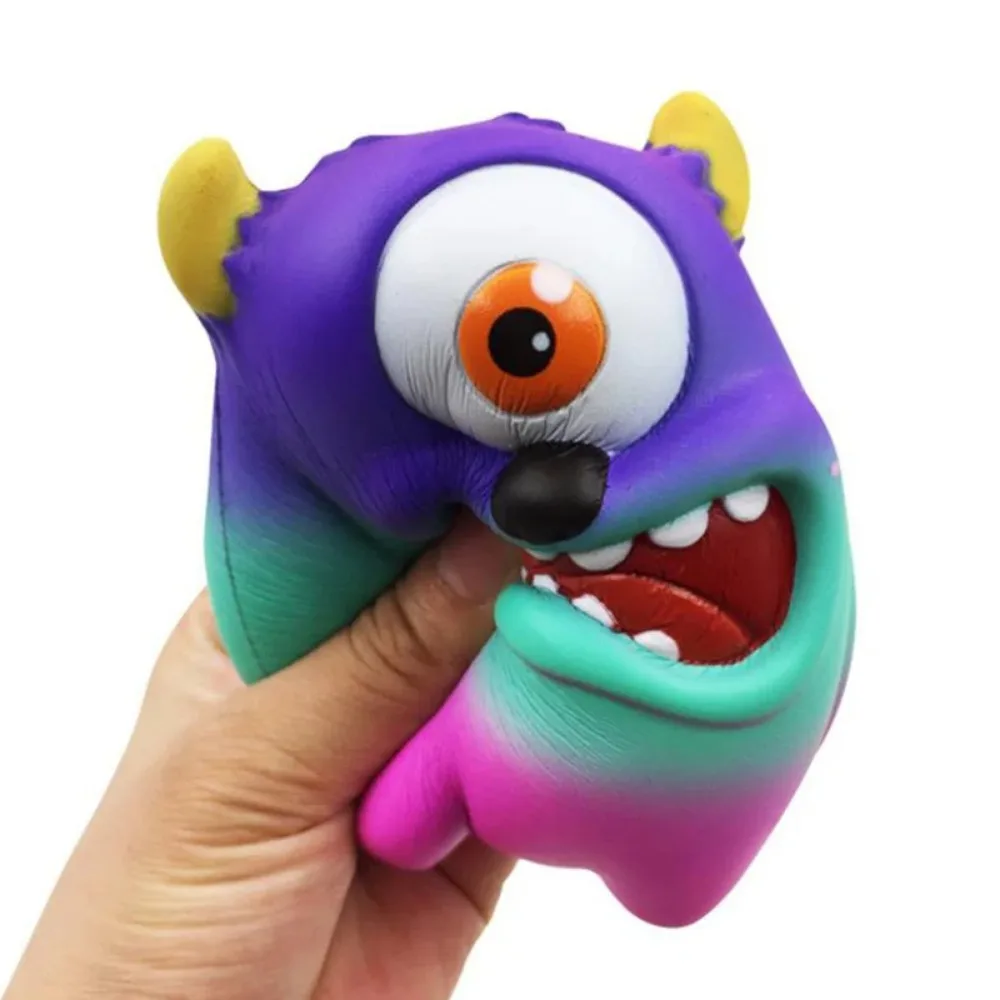 Jumbo Big Eye Adorable Monster Squishies Scented Soft Squishy Slow Rising Squeeze Toys For Adult Children Gift 11*8*10 CM