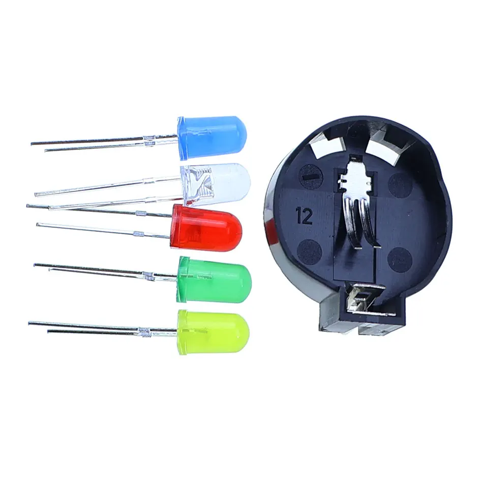 Per GAMECUBE NGC AGGIORNAMENTO BATTERIA Per SEGA Dreamcast Porte Controller DC PCB Alimentazione LED Kit Fusibile Condensatore Kit Supporto Batteria