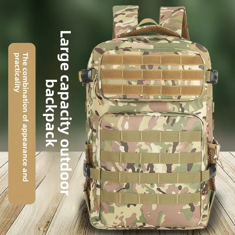 

Large Capacity Tactical Backpack Outdoor Camouflage Bag Casual Camping Cycling Hiking Bag Hiking Bag Training Backpack