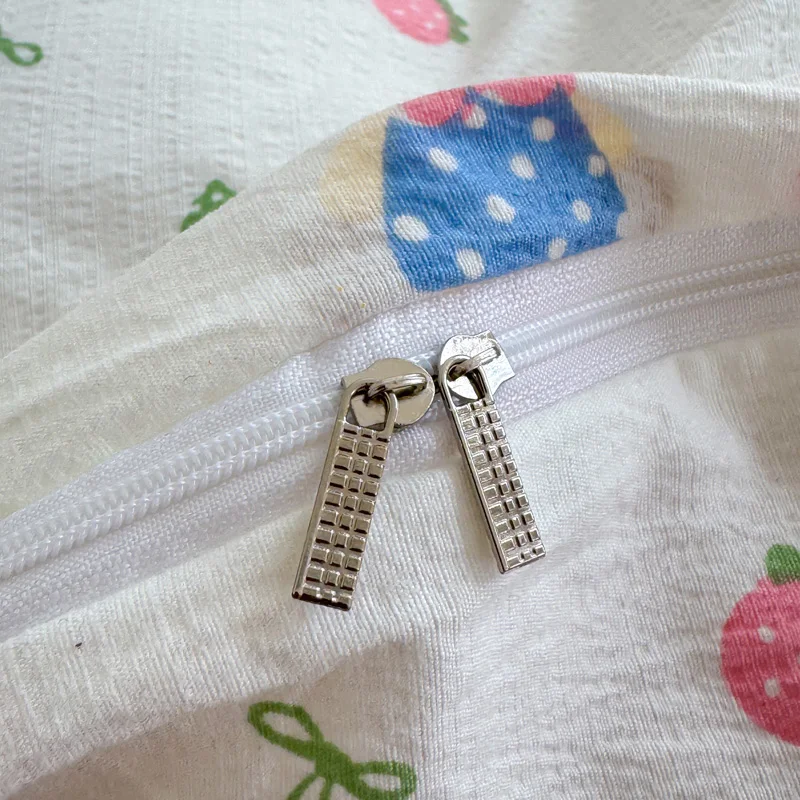 2025 New Ultra-soft Cloud-like Cotton Double-layer Yarn Single Quilt Cover Printed Skin-friendly, Breathable Fresh Duvet Cover