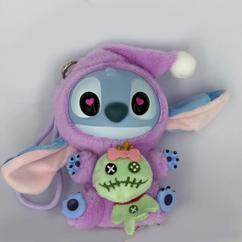 

HOT sale!! Stitch Blind Box Bag Eat Some Thing Before Sleep Series Vinyl Pendant Cute Doll Mystery Box Fluffy Doll Surprise Gift