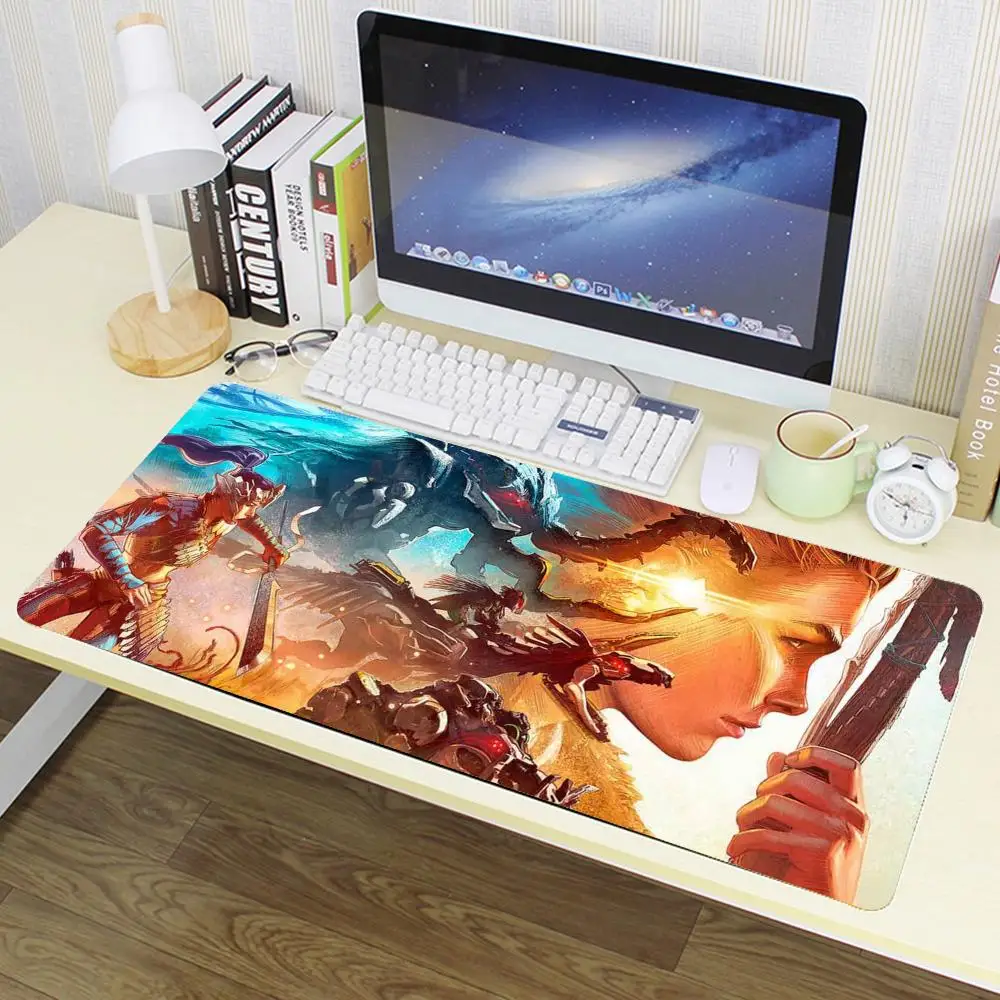 Fashion Horizon HZD Cool Aloy Mouse Pad Large Anime Desk Luxury Desktop Cartoon Gaming Gamer Keyboard Office Computer Cushion