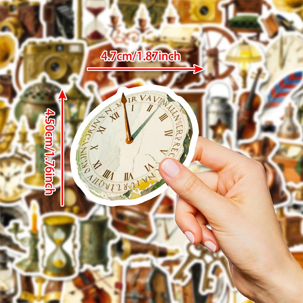 

10/30/50pcs Vintage Furniture Cartoon Graffiti Stickers Decals DIY Notebook Phone Laptop Cool PVC Decoration Sticker for Kid Toy