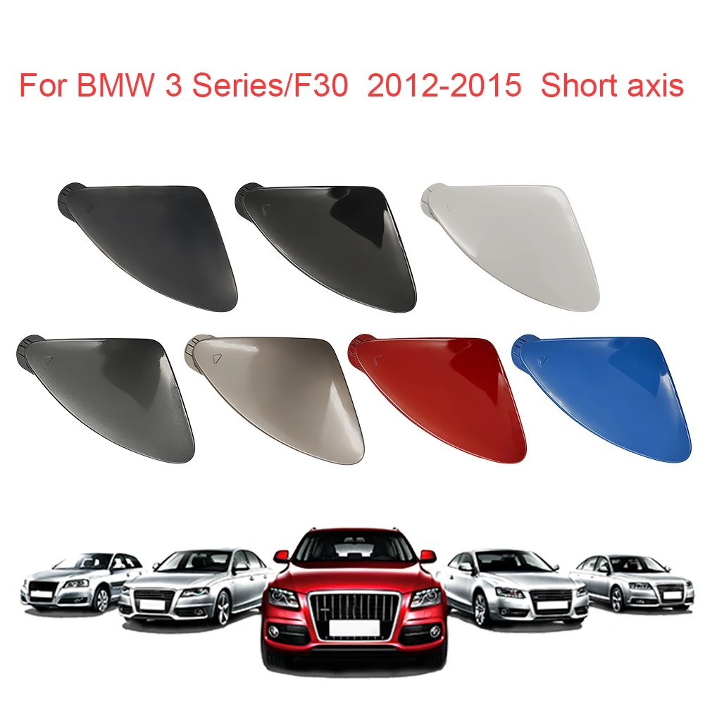 Front Bumper Towing Hook Eye Cover Lid 51117293116 Painted Hauling Trailer Cap for BMW 3 Series F30 2012-2015 Short Axis