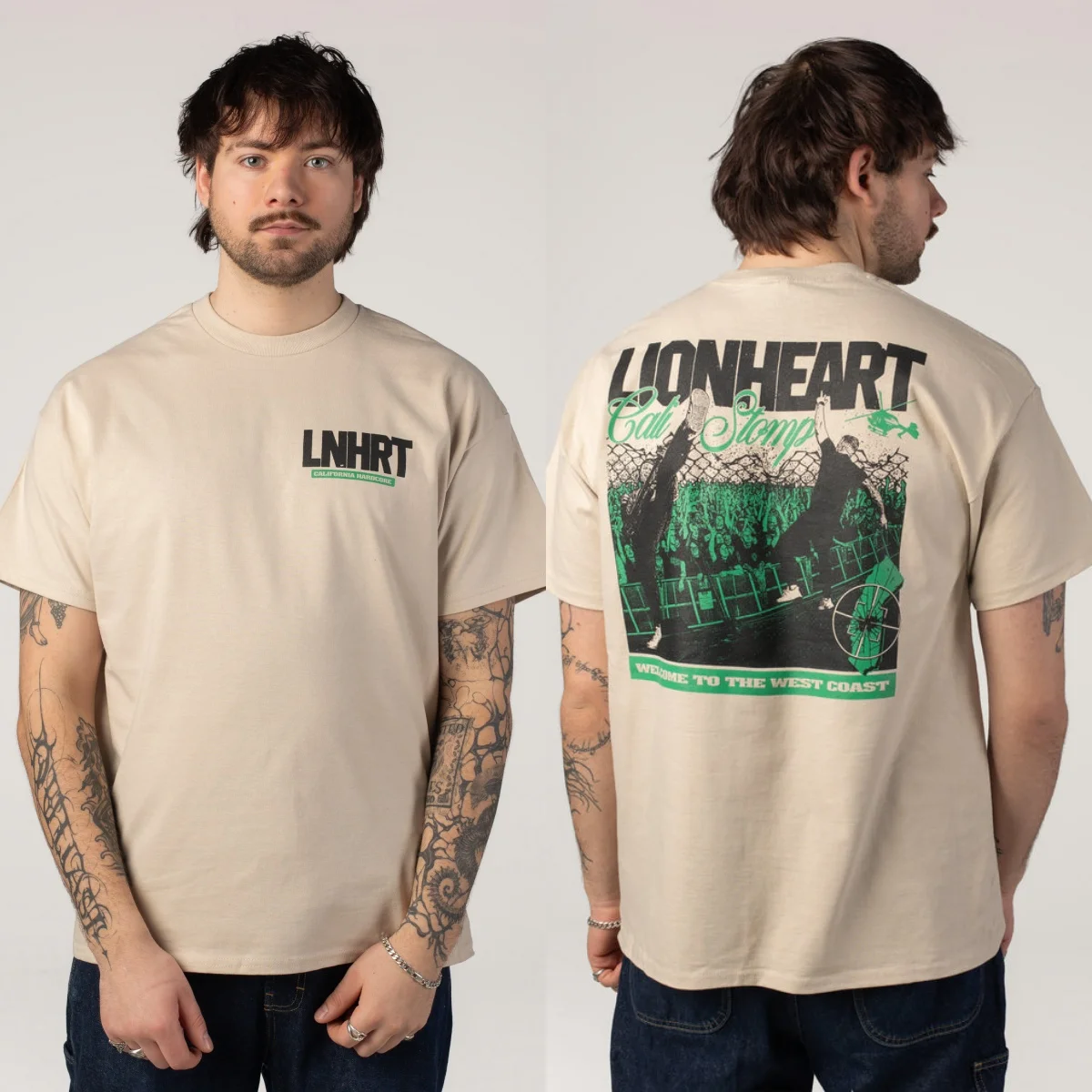 Fit Lionheart Grafik-Baumwoll-T-Shirt, Unisex, Sommer, kurzärmelig, modisches Marken-T-Shirt, luxuriöses, lässiges Vintage-T-Shirt – Detail 2