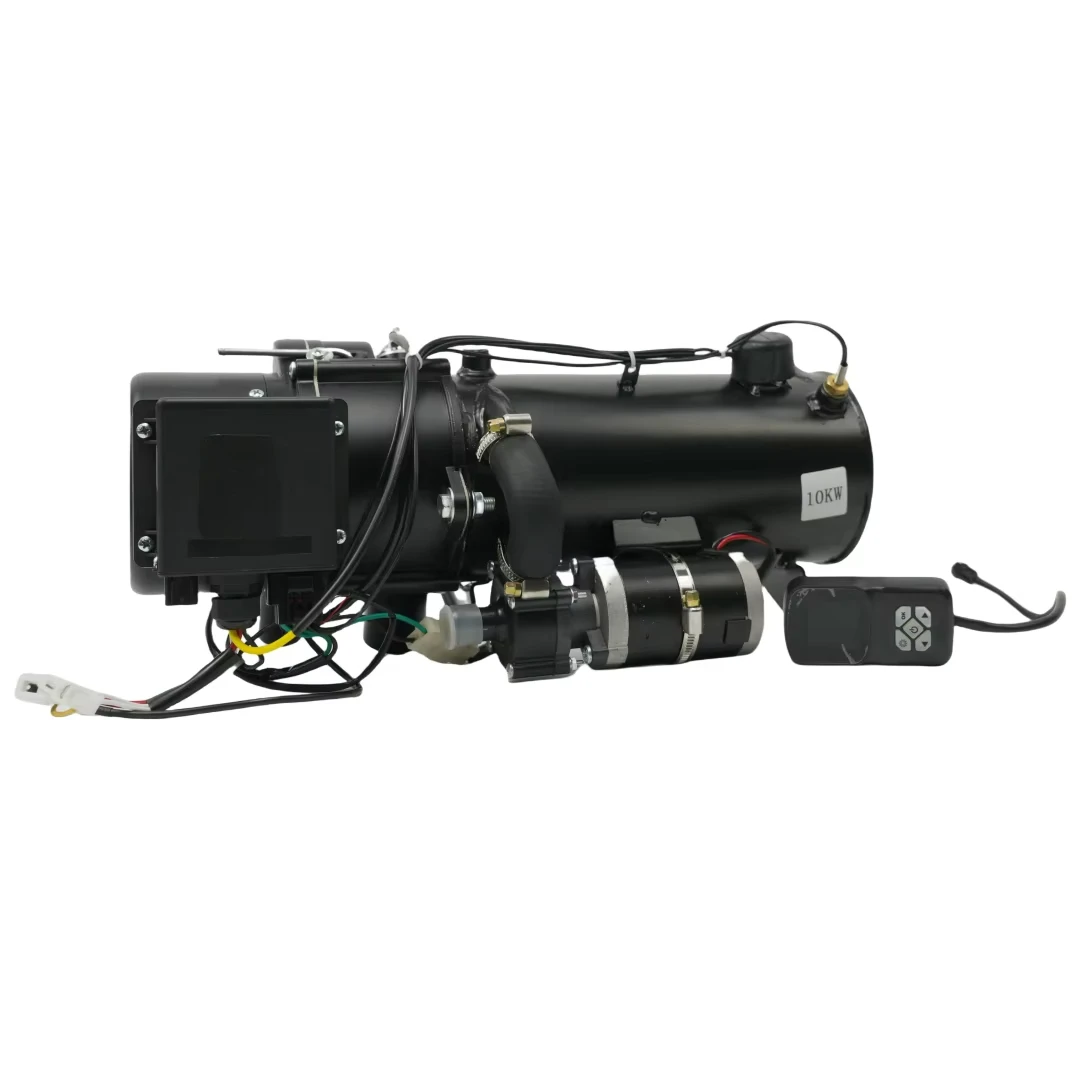 12V 24V 10KW Engine Diesel Coolant Heater Vehicle Kit RV Van Car Boat 12V LCD Controller Truck Hydronic Diesel Heater