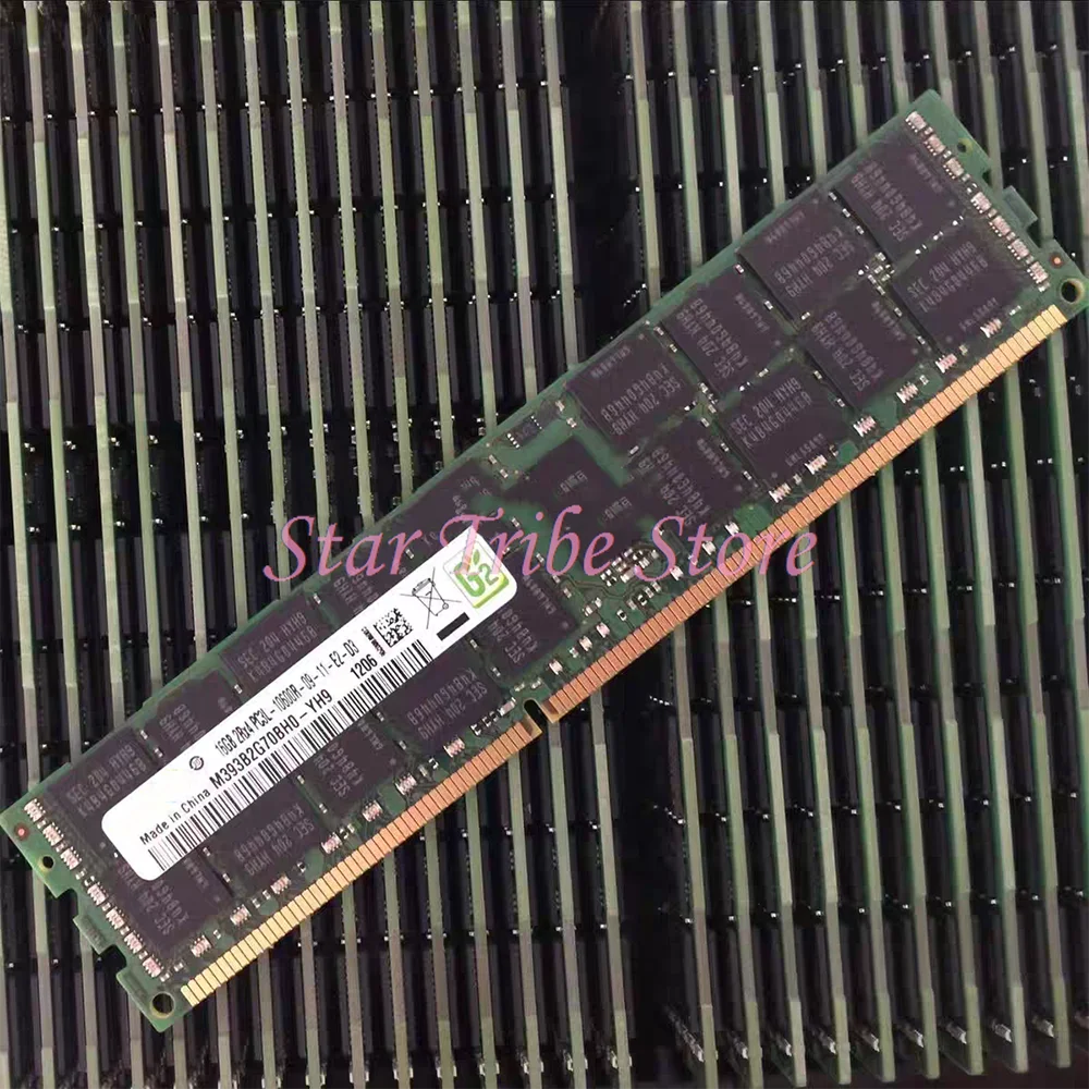 

16GB 16G For Samsung RAM M393B2G70DB0-YH9 M393B2G70DB0 2RX4 DDR3L 1333 REG Server Memory