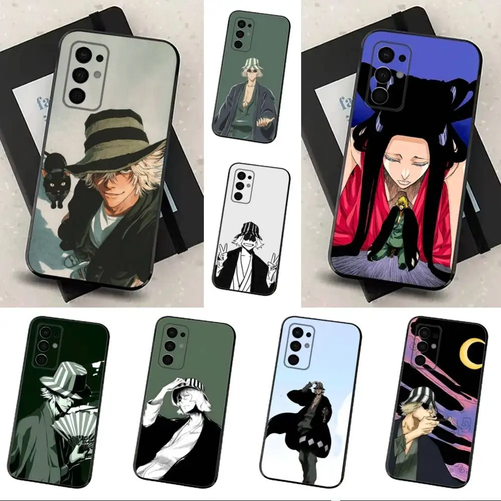

Anime K-Kisuke U-Urahara Phone Case For Samsung Galaxy A73,31,32,72,41,53,52,71,22,5G,Note,J7,8,9 Soft Black Cover