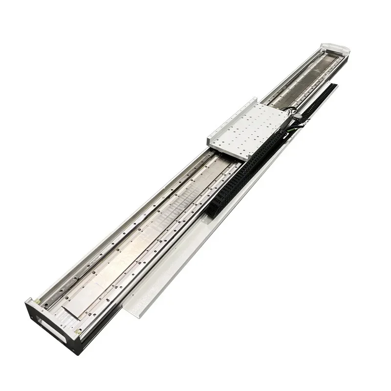 Precision trapezoidal electric slide rail, high-precision mechanical lifting mobile single-axis linear motor module