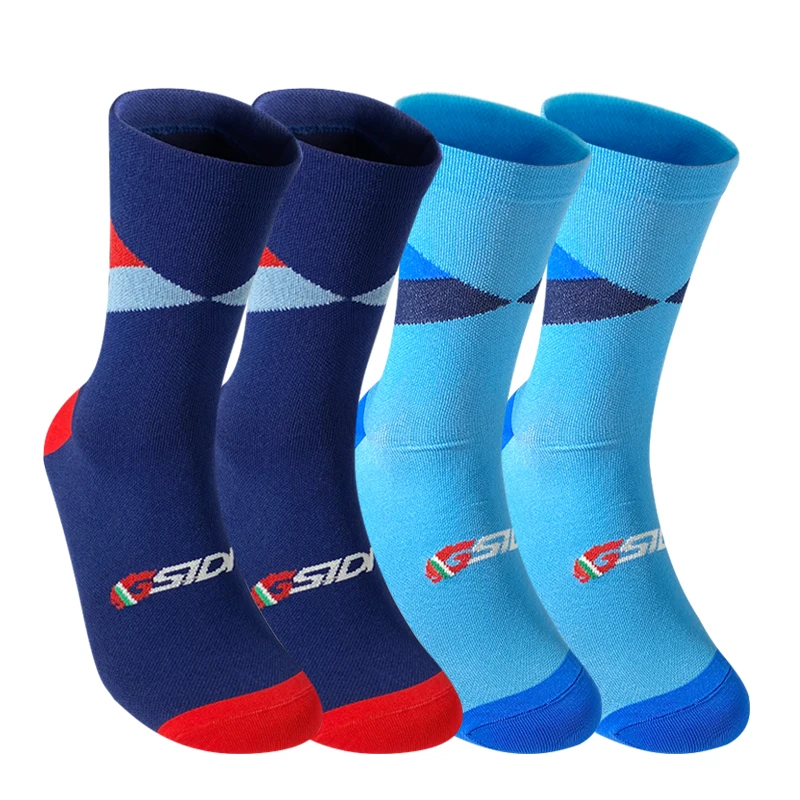 4 Paar Team-Radsocken, Professionelle Sportsocken, Hochwertige Laufsocken, Basketballsocken in Vielen Farben – Detail 4