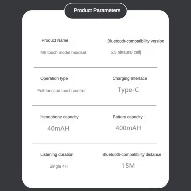 Gaming Advanced Broad Compatibility Impressive Sound Quality Easy Controls Comfortable Design Wireless Headphones Touch Control