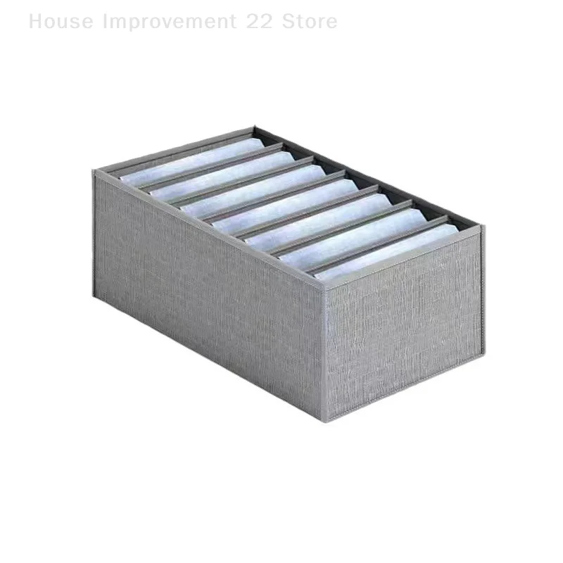 Closet Storage Box Folding Underwear Storage Box Partition Drawer Storage Box Jeans Wardrobe Storage Box Clothes