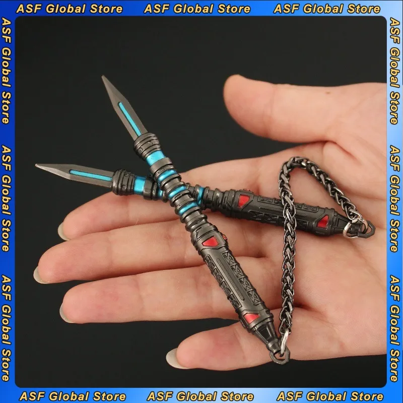 33cm Apex Legends New Game Figure Perimeter Metal Model Craftsmanship Props Desktop Decoration Ornaments Birthday Gifts Toys