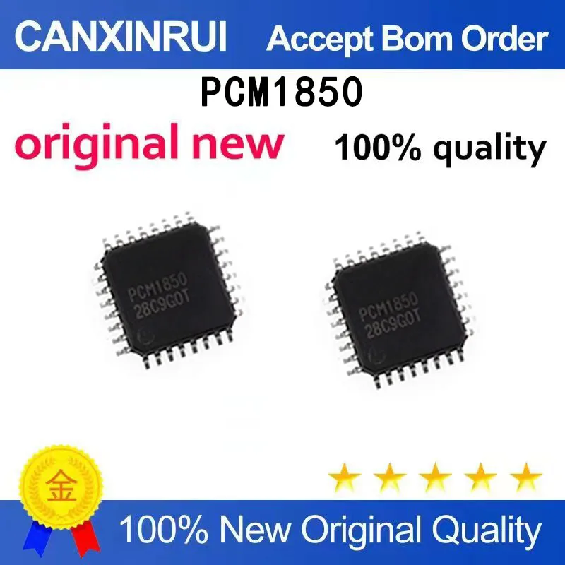 

(5pcs-100pcs）Brand new original PCM1850 QFP32 spot chip IC