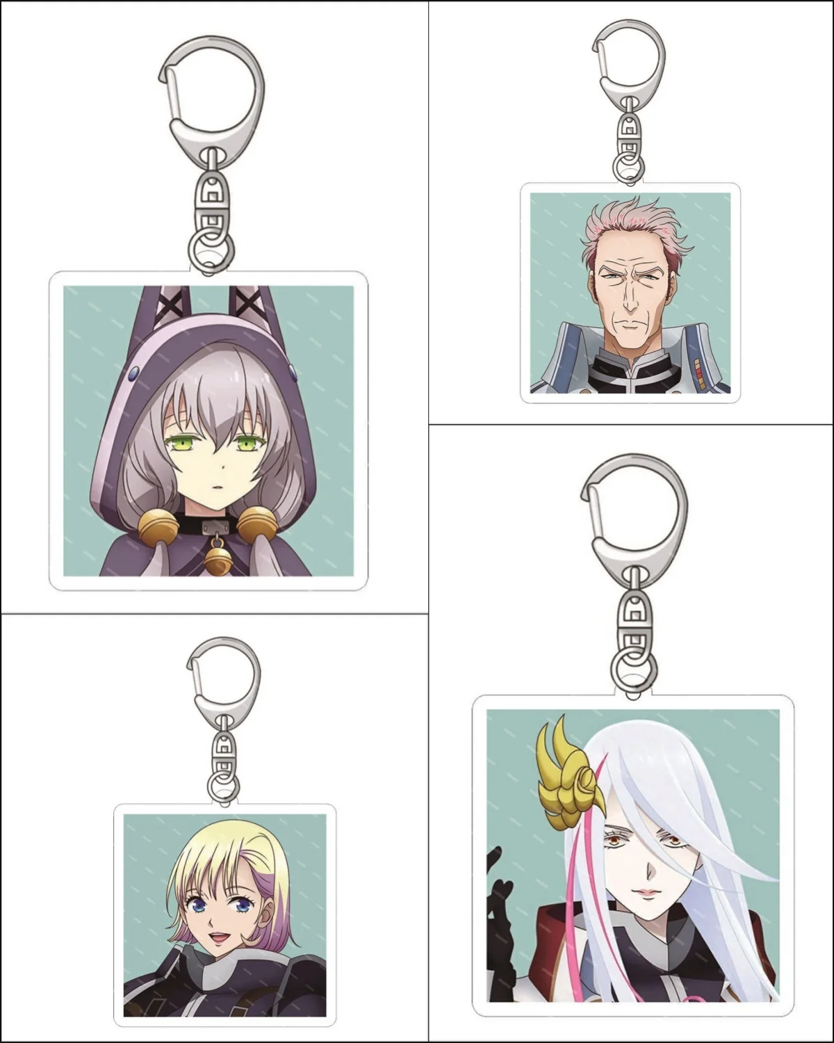 Anime The Legend of Heroes Trails of Cold Steel 4 THE END OF SAGA Acrylic Stand Photo Frame Keychain Figure Pendant Keyring Gift