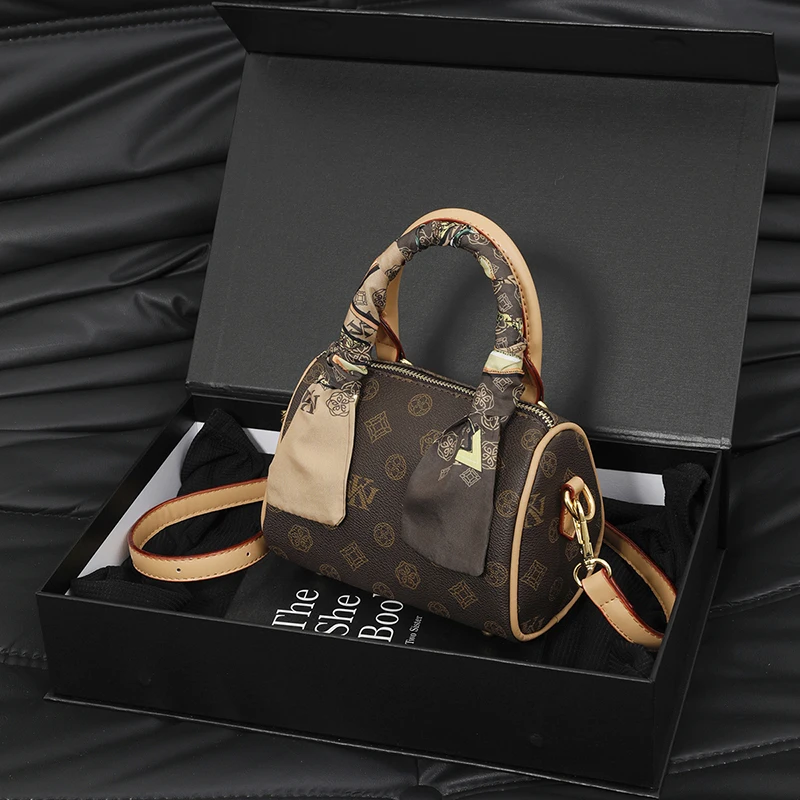 

High-End Solid Color Commuter Purse - Minimalist Crossbody Bag Women Trendy Vintage Leather Paris Designer Shopper Tote