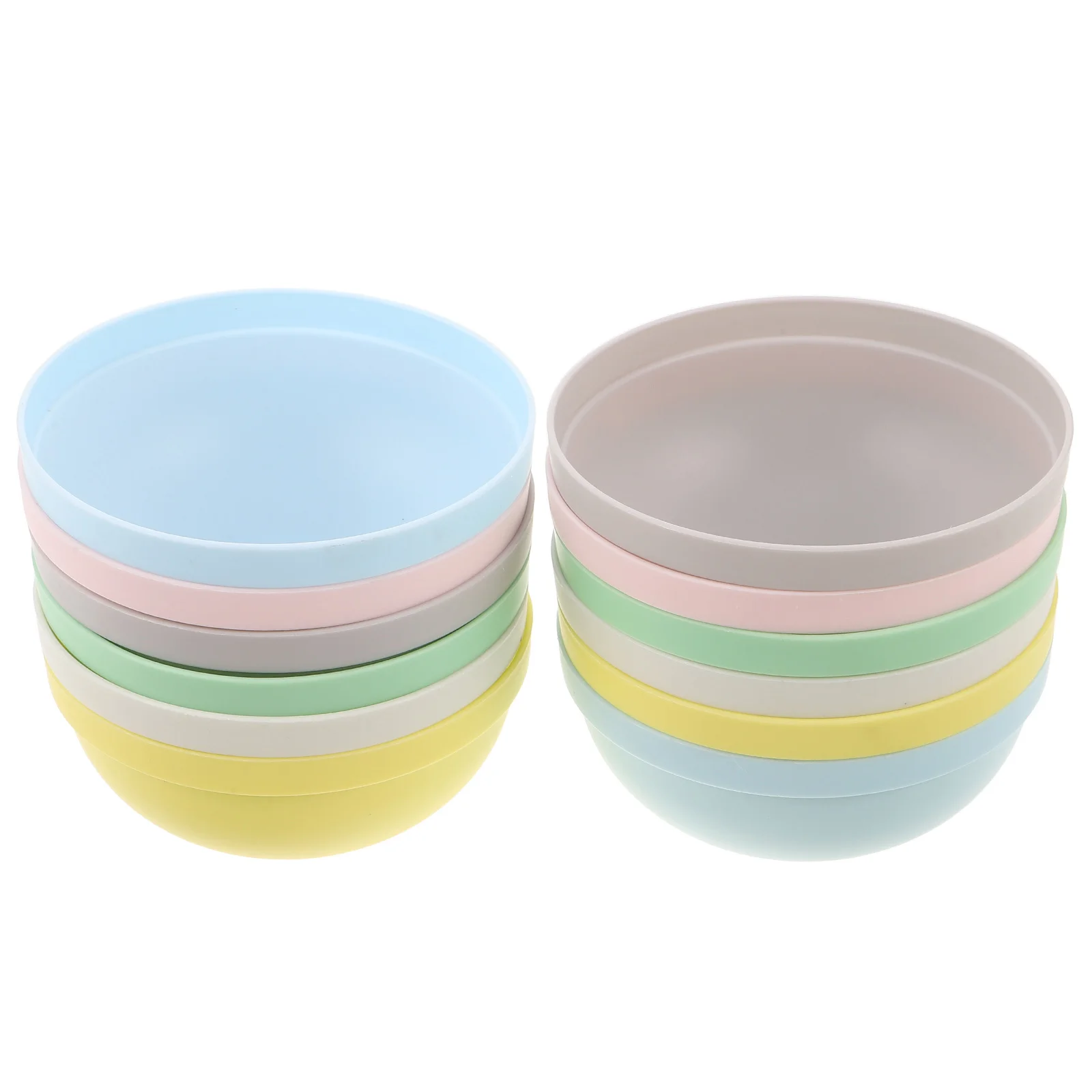 

12pcs Children Feeding Colorful Lightweight Baby Food For Weaning Snack Breakfast Mashing Bowl Baby Eating Bowls Toddler