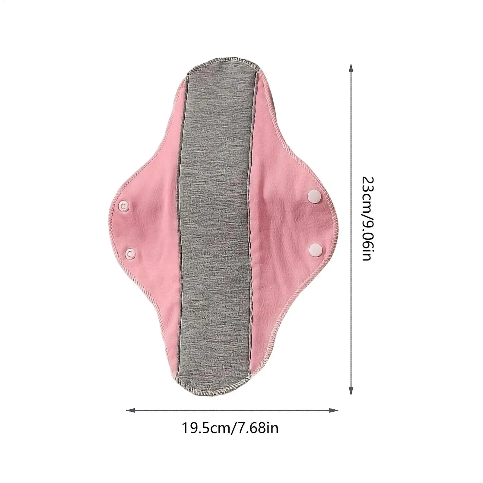 6 Pcs Leakproof Washable Breathable Napkins Reusable Pads Menstrual Reusable Feminine Pads Women Period Panties Pad Sanitary Pad - view 6