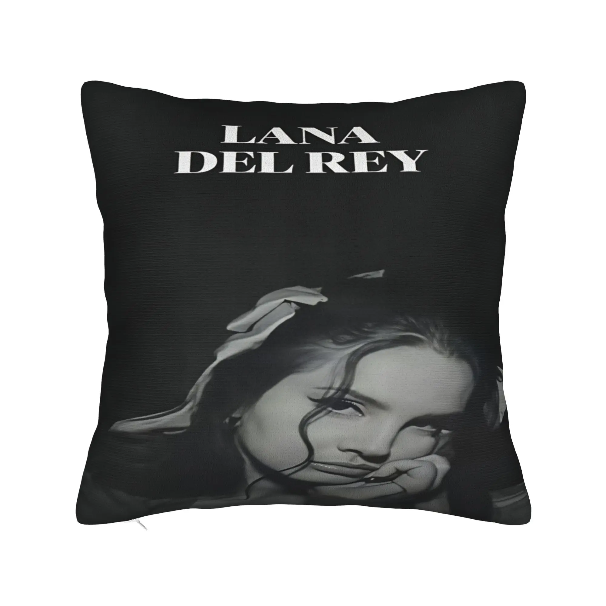 Lana Del Rey Singer Lizzy Grant  Pillow Cover  Fashion Pillow Case For Sofa Home Decoration Comfy Pillowcases Birthday Gift