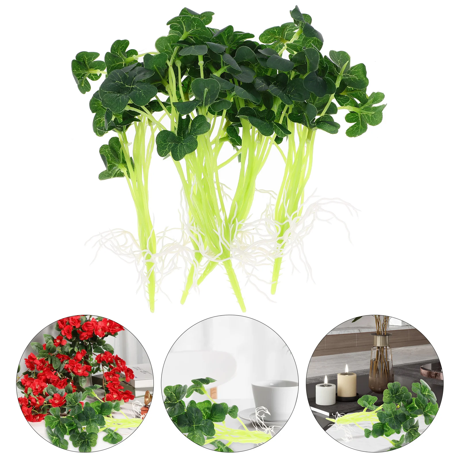 

Artificial Leaves Stems Realistic Fake Greenery For Home Decor Diy Wreath Craft Barbecue Party Table Decoration