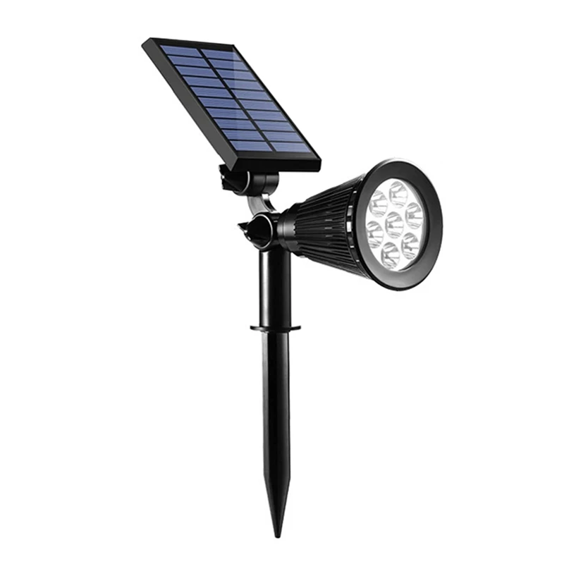 Spot lumineux solaire imperméable, facile à utiliser, éclairage d'extérieur, luminaire décoratif de paysage, idéal pour un jardin ou un jardin