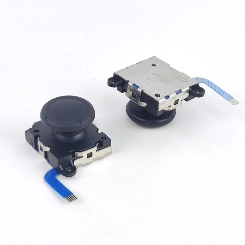 Black 3D Analog Joystick for Switch NS Handle Fourth Generation Joy-Con Left And Right Control Replacement Joystick