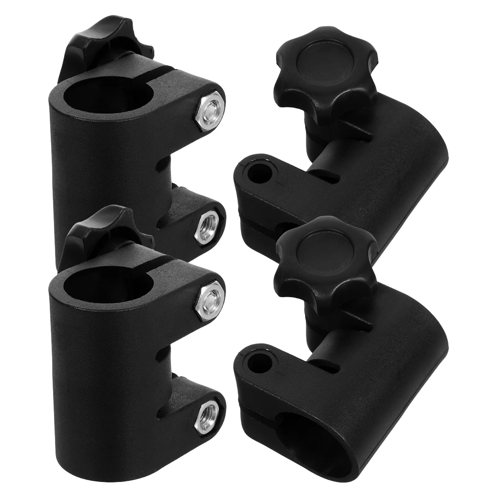 

4Pcs Adjustable Light Stand Clamp Telescopic Locking Knob Secure Grip for Photography Ring Light Reflector Mounting