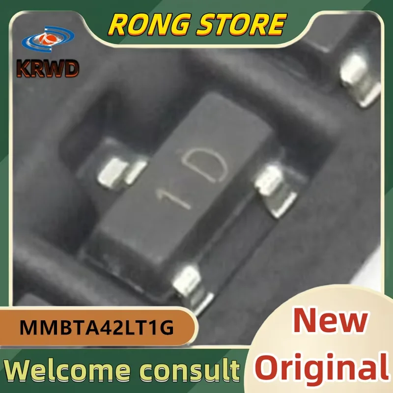 50 قطعة 1D 1O I0 جديدة ومبتكرة رقاقة IC SOT-23 MMBTA42LT1G MMBTA42LT1 MMBTA42LT MMBTA42L MMBTA42