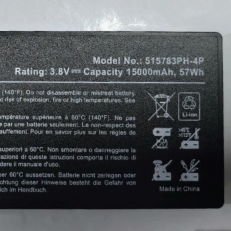 515783-4P 515783PH-4P MLP515783 Battery For Autel MaxiCOM MK908 MK908P IM608 Pro II MaxiSys MS909 MS919 OTOFIX D1 Pro Scan Tool view 5