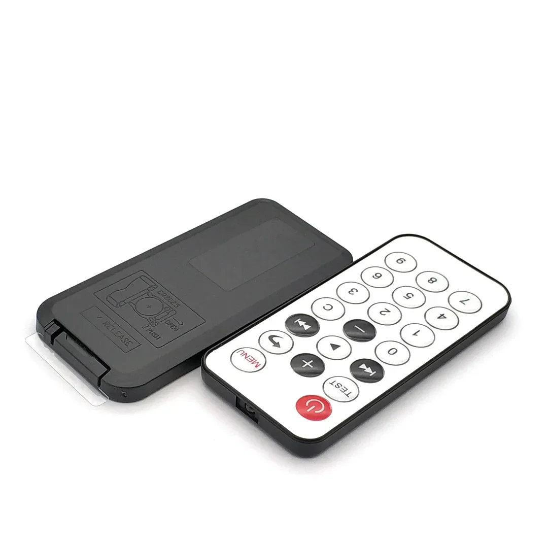 Receptor IR Receptor de audio Bluetooth Control remoto MP3 Control remoto por infrarrojos 17 Control remoto de 2021 teclas (sin baterías)