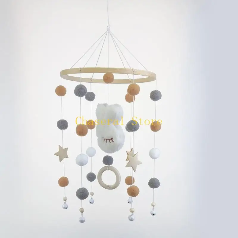 E7CE Rattatable Crib Mobile Toy Cartoon Pendse Baby Crib Música Música juguete Pule Mobile TEATER TOYA SUMINISTRO ROOMA