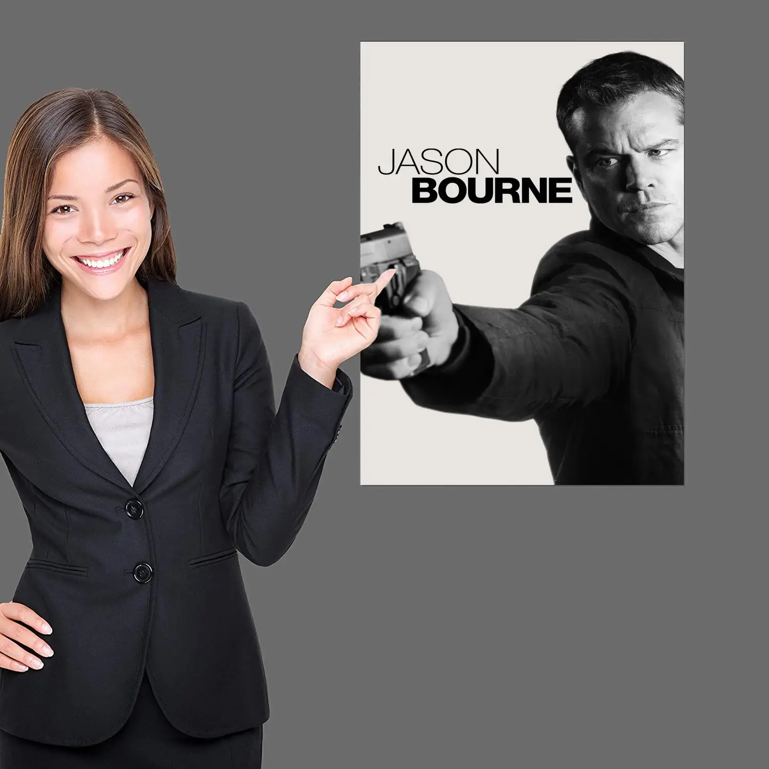 jason bourne Posters Painting 24x36 Wall Art Canvas Poster room decor Modern Family bedroom Decoration Art wall decor