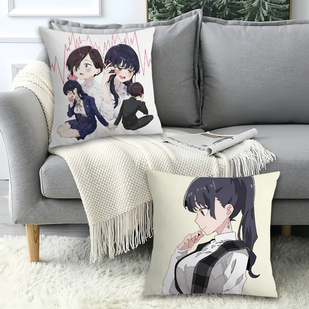 أنيمي D-خطر في بلدي H-القلب كيس وسادة وسائد مكتب مناسبة ل أريكة غرفة نوم السيارة غطاء الوسادة الزخرفية