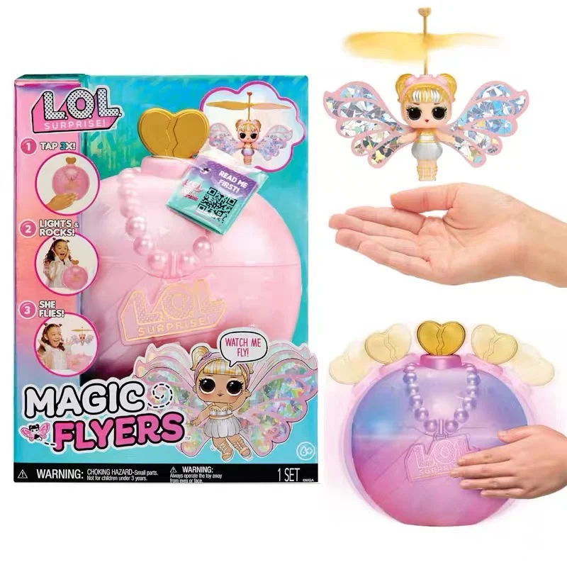 In Stock L.O.L. Surprise! Surprise Doll Magic Flyers Flying Elf Action Figure Dress-up Girl Toy Gift Children's Play House