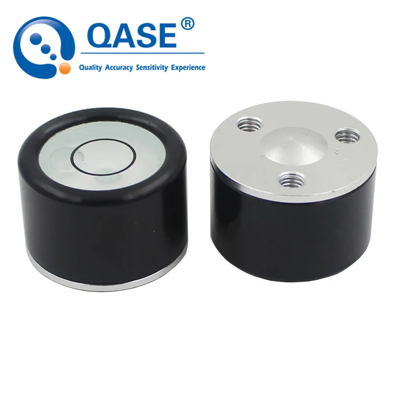 QASE Size 19*13.5mm Bubble level Circular Precision Inclinometer Bubble level vial Accessories for measuring instrument 1PCS