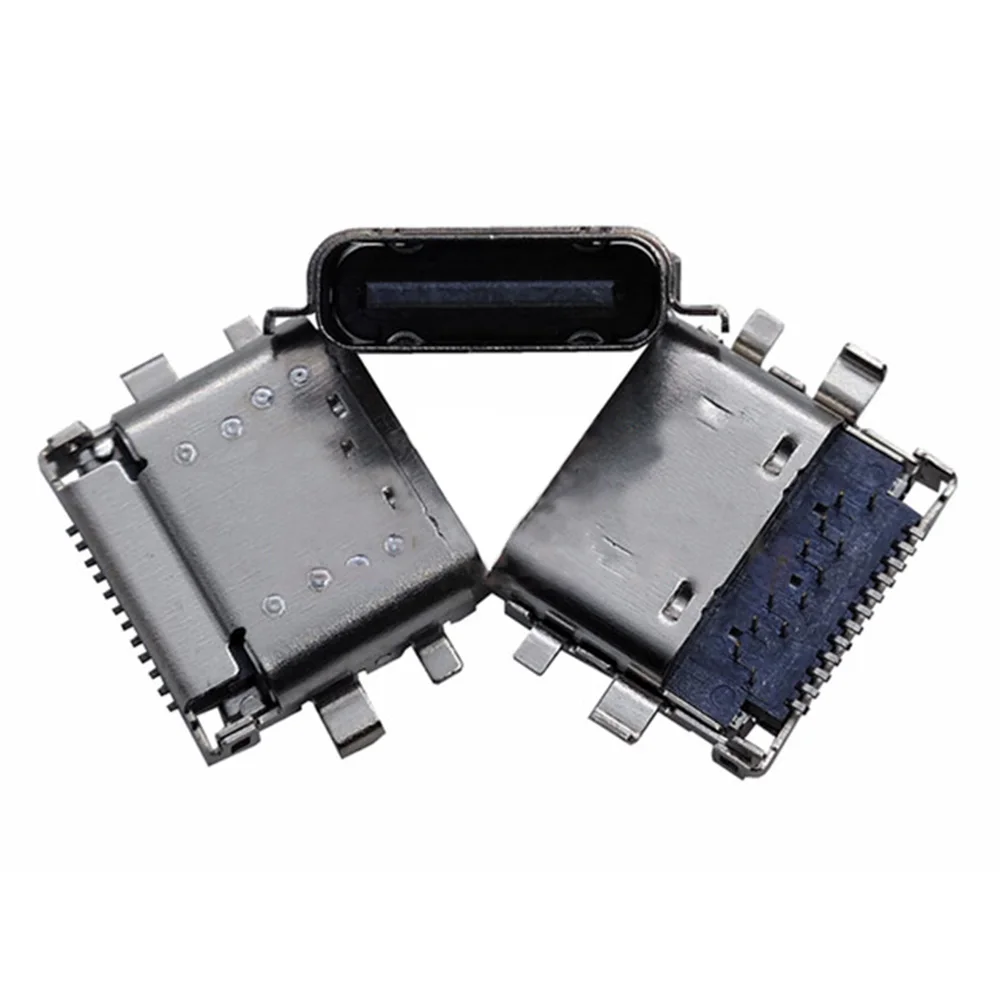 2 uds para ASUS ZenFone 3 ZS570KL USB tipo C USB3.1 tipo C enchufe de puerto de carga USB conector de alimentación CC