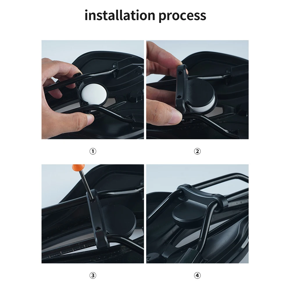 10-1PCS Bicycle Location Tracker Protective Shell Anti-theft GPS Hidden Holder For Airtag Case Bike Saddle Seat Mount For Apple view 5