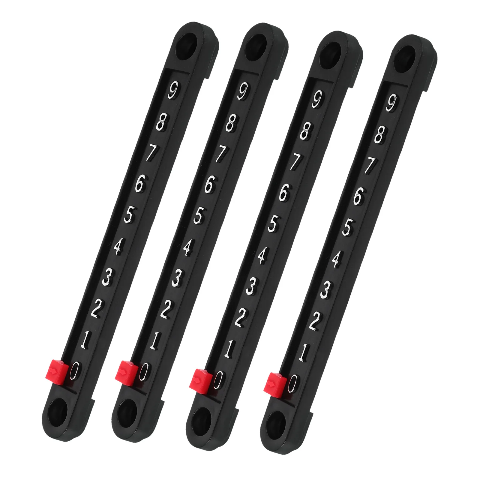 

4Pcs Football Table Score Counters Portable Compact Design for Easy Read Manual Scoring Tabletop Soccer Game Set Desktop