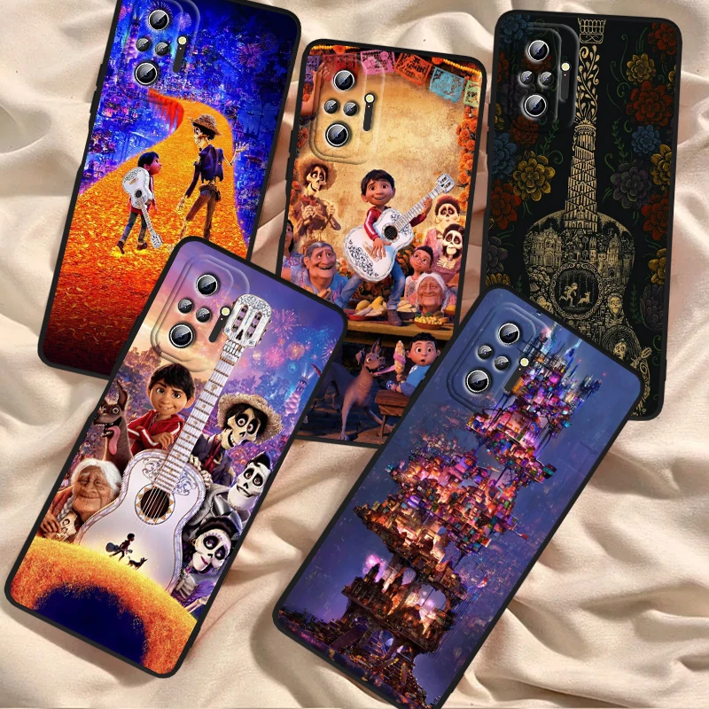 Dream Hunting Journey Disney For Xiaomi Redmi Note 13 12R 12 12S Turbo 11 11T 11S 10 10S Pro Plus 5G Black Back Phone Case