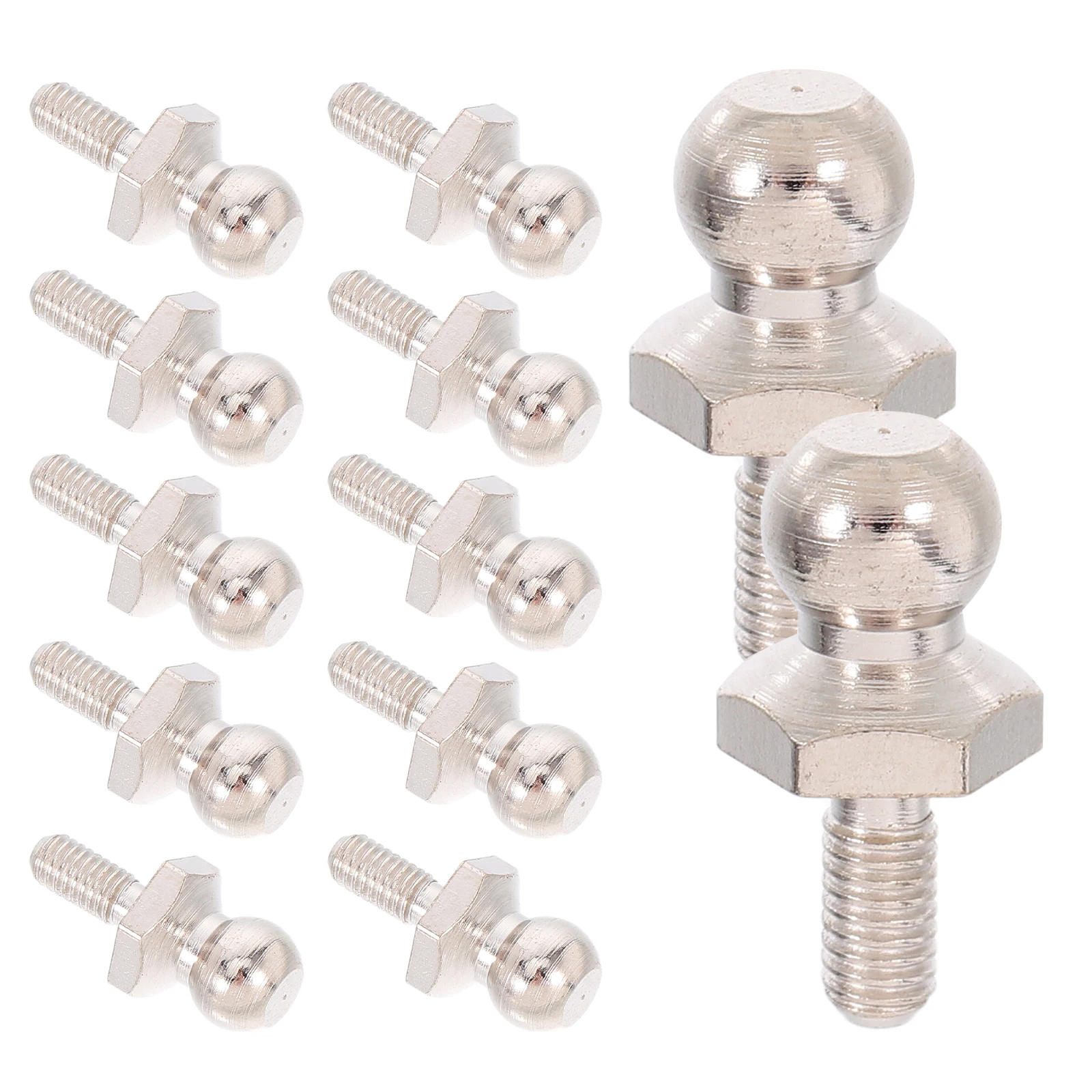

14pcs Steel Ball Head End Rc Cars Racing Precision Quick Replacement Durable Stable Handling Agile High Speed Driving Versatile