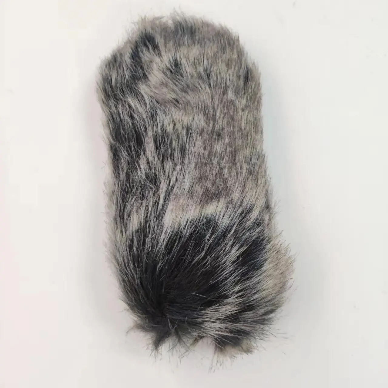 AOSHEN Artificial Rabbit Fur Elastic Closure Deat Cat Outdoor Wind Muff Windscreen Shield for Boom Pole Mic Foam