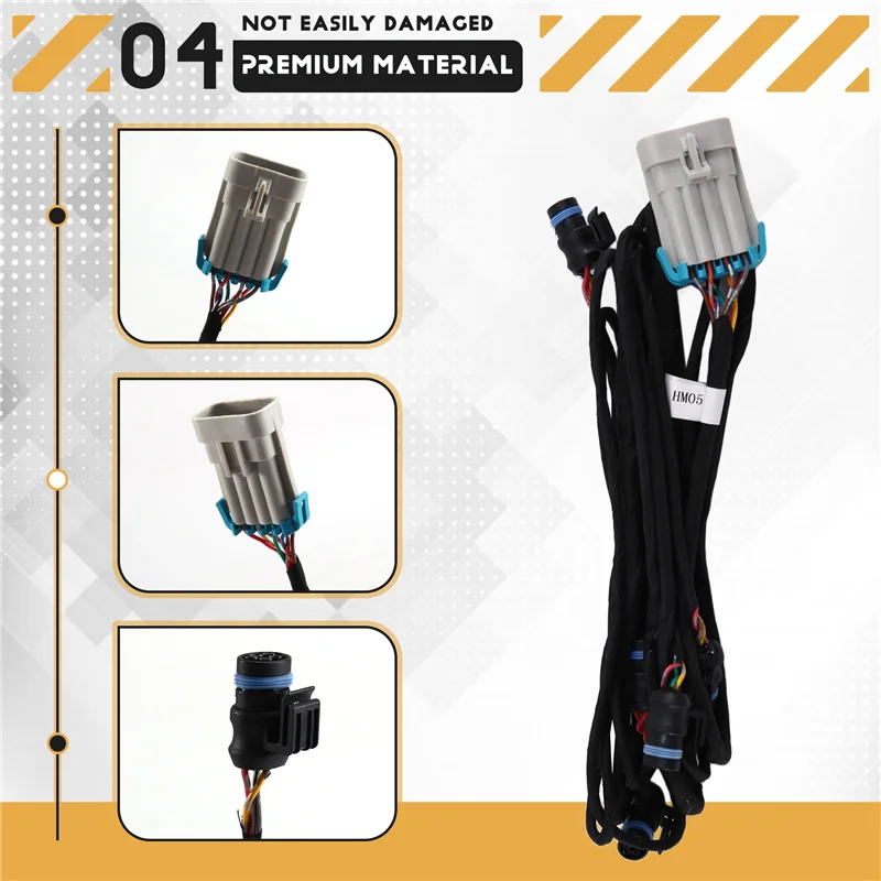 

Lasting For Mercedes Benz ML W164 2004-2009 Car Front Bumper Parking Sensor Harness Part Number A1645402305
