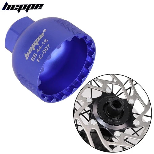 Anillo de bloqueo central de freno de disco de bicicleta, herramienta de instalación y extracción, llave de extracción de anillo de bloqueo para soporte inferior SHIMANO Lockring BB52