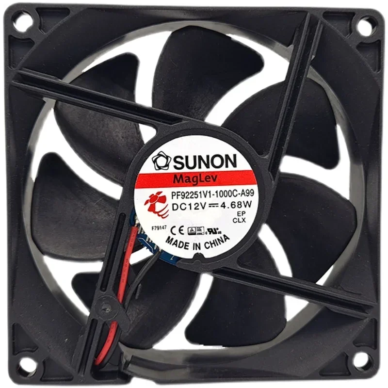 

New 92mm for PF92251V1-1000C-A99 DC12V 4.68w 9225 quasi high air volume fan 92mm