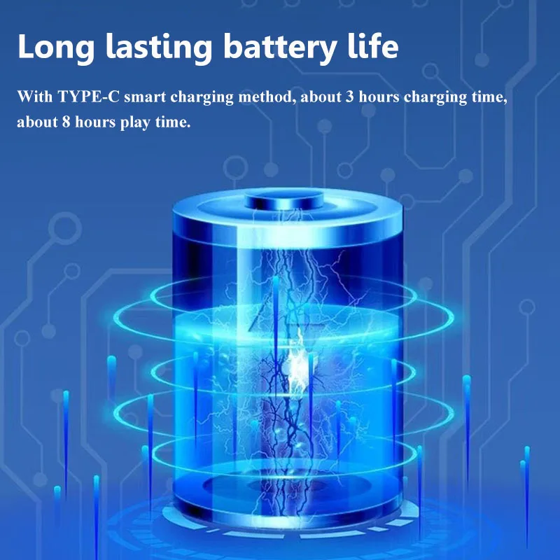 Мини-карманный Bluetooth MP3-плеер, беспроводной Hi-Fi звук, музыка, Walkman Type-C, перезаряжаемый, совместимый с Bluetooth-гарнитурой, TF-картой